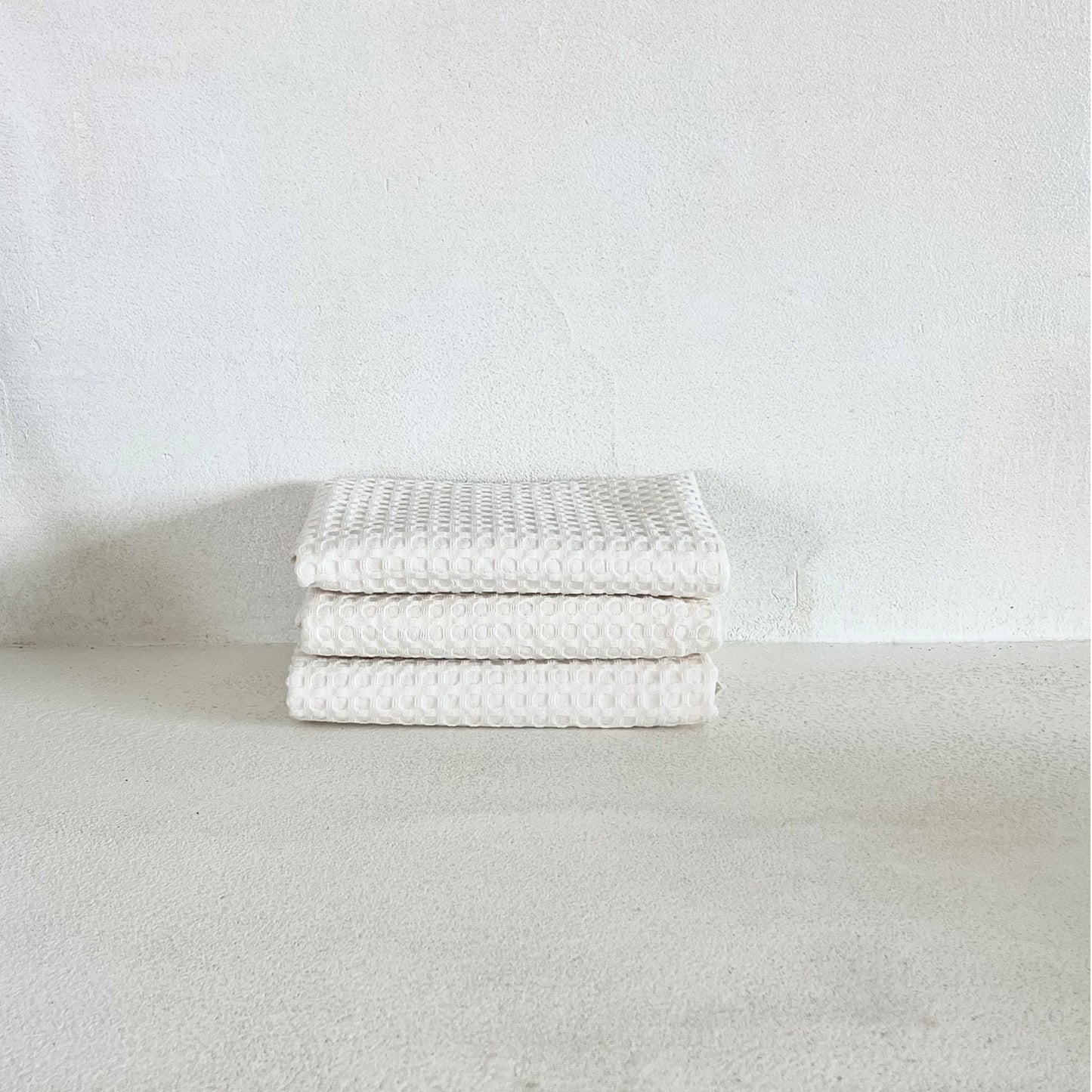 2 kitchen towels / biodegradable 100% pure linen fibers